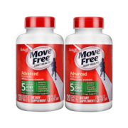 美国原产 维骨力 Move Free 氨基葡萄糖软骨素 绿盒120粒*2瓶 关节疼首选