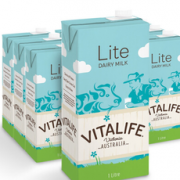 VITALIFE 维纯 低脂UHT牛奶 1L*12盒   60.9元（满减+用券）