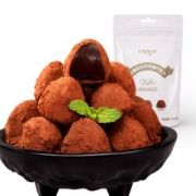 CHORO 巧罗 纯可可脂 黑松露形巧克力 200g *10件 +凑单品 55元包邮（双重优惠）