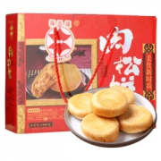 福添福 饼干糕点 办公室休闲零食 早餐 茶点 金丝肉松饼1000g/盒 *2件