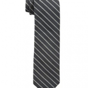 凑单品： Calvin Klein Gold Glimmer Pinstripe 男士真丝混纺领带
