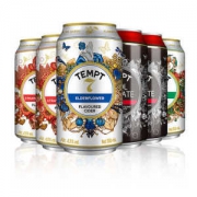 丹麦进口 TEMPT 7号接骨木 苹果酒啤酒 330ml*6罐