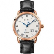 Glashütte 格拉苏蒂 Senator Panorama Date系列 100-03-32-45-04 男士机械腕表