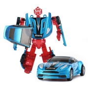 Rastar星辉 1:64RS战警变形汽车模型仿真合金车