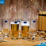 Ocean 进口无铅玻璃啤酒杯酒吧6个装