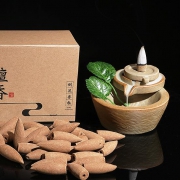 吞布祥瑞 倒流香粒 天然沉香 50粒 约105g