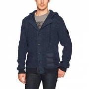 Calvin Klein Jeans 男带帽针织衫