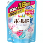 补货！宝洁P&G 花香子Bold柔顺花香洗衣液替换装 1.26kg