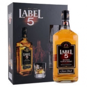 Label 5 雷堡5号 经典苏格兰威士忌（礼盒装）700ml *2件