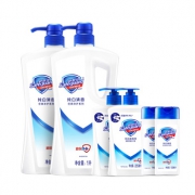 舒肤佳 沐浴露套装（1L纯白+1L柠檬+225ml*2纯白洗手液+100ml*2纯白）