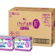 多款历史低价！KAO 花王乐而雅 瞬吸超薄日用护翼卫生巾 25cm*17片*18包