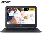 Acer 宏碁 墨舞 TMB117 11.6英寸便携笔记本（四核N3160、4G、128G SSD、蓝牙、防眩光雾面屏）