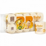 泉林本色 baby专用系列本色卫生卷纸140克*10卷