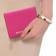Michael Kors 短款十字纹钱包 多色
