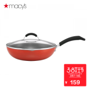 Farberware 美式带盖 不粘炒锅 直径30cm