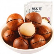 新农哥 坚果炒货 零食 干果 夏威夷果 奶油味 168g*3包