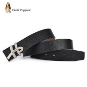 Hush Puppies 暇步士 男士字母板扣牛皮皮带 2色