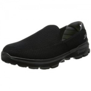 Skechers 斯凯奇 GO WALK 3系列 男 时尚轻质一脚蹬运动健步鞋 53980-1