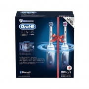 博朗（BRAUN）  Oral-B Genius 8900 智能电动牙刷套装（两支装）