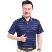 俞兆林中年男士短袖t恤