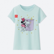 UNIQLO优衣库 女童印花短袖T恤