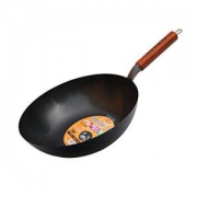 工夫具 日本进口两面凹凸不易粘深型炒锅33cm GP-157