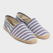 镇店之宝，Soludos 男士 Classic Stripe 经典条纹渔夫鞋MOR1101 2色