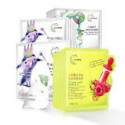 限地区：我的花果园 提亮补水面膜套装护肤套装20片+赠木瓜精华雪莹亮肤面膜5片