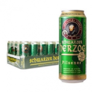 schwarzer herzog 歌德 黄啤酒 500ml*24听