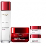 镇店之宝，L'OREAL PARIS 巴黎欧莱雅 复颜抗皱紧致滋润系列（柔肤水130ml+晚霜 50ml+日霜 25ml*2）