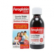 VITABIOTICS Feroglobin 补铁口服液 基础版 200ml*2瓶*3件