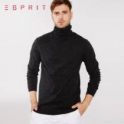 ESPRIT 106EO2I013 男士基本款高领针织衫