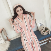 霓美舒 清新印花甜美日式睡衣套装