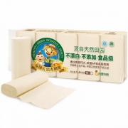 泉林本色 母婴两用卫生纸140g扁卷10卷装