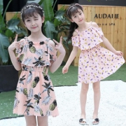 哟哟牛 女童吊带连衣裙夏装
