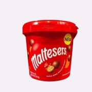 美国进口，Maltesers 麦提莎 超纯麦丽素夹心巧克力(桶装)878.9g