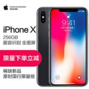 Apple iPhone X 256GB 深空灰 全网通4G手机