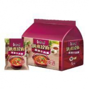 限北京：康师傅 方便面（KSF）锅煮拉面 麻辣火锅煮面 五连包