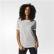 adidas 阿迪达斯3-Stripes 女士T恤售价降至$19.99