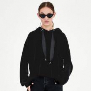 ZARA TRF 女装 天鹅绒运动衫 07901017800