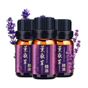 舒缓放松# 薰衣草植物香薰按摩推拿精油10ml/瓶*3瓶