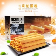 彩伦 手工原味蛋卷160g*2盒