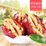 泓昇西域 红枣夹核桃仁 250g*2包