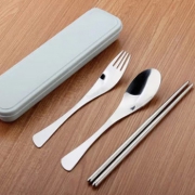 角拓者 便携餐具套装（汤勺+筷子+叉子+盒）