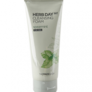 The Face Shop 菲诗小铺 每日草本薄荷泡沫男士洁面膏170g