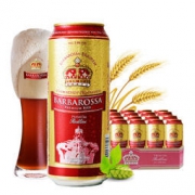 Barbarossa 凯尔特人 红啤酒 500ml*24听 整箱装