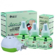 皎洁 电热蚊香液3瓶+加热器