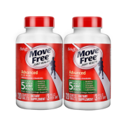 维骨力 Move Free 氨基葡萄糖软骨素 绿盒120粒*2瓶 关节疼首选