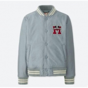 UNIQLO 优衣库 404627 儿童DPJ罗纹茄克