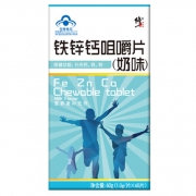修正 铁锌钙咀嚼片 60片